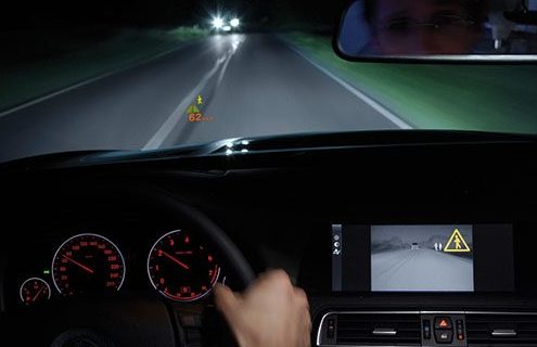 2008 Bmw 550i night vision #4