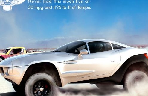 Sema 2009: Rally Fighter using BMW’s 3.0 liter twin-turbo diesel engine