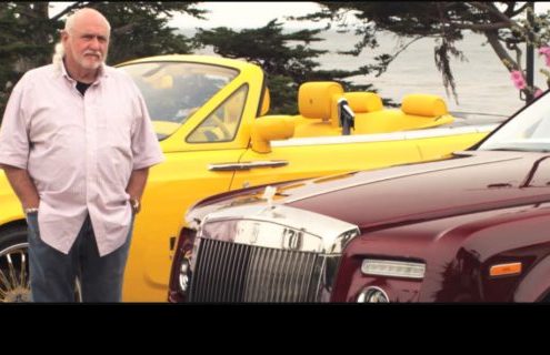 Michael Fux's bespoke Rolls Royce The Man Who Became a Paint