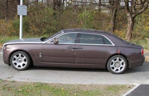 Spy Photo: 2011 Rolls-Royce Ghost Extended Wheelbase