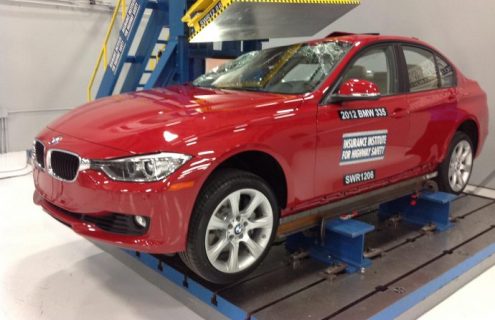 BMW 3 Series Sedan Earns “Top Safety Pick” from IIHS