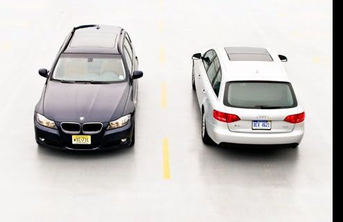 2009 BMW 328i xDrive Sports Wagon vs. 2009 Audi A4 Avant vs. 2010 Cadillac CTS Sport Wagon