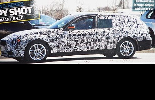 2012 BMW 3 Series Touring spied for the first time