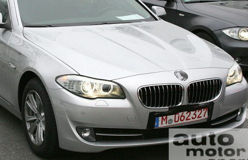 Latest spy shots: 2011 BMW 5 Series Touring
