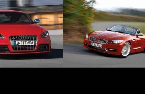 Comparison: BMW Z4 sDrive35is vs Audi TTS