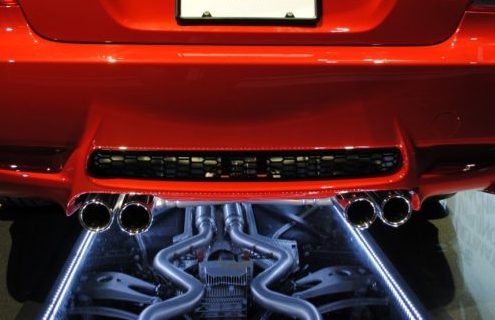 L.A. Auto Show 2009: Underneath the BMW X6M and M3