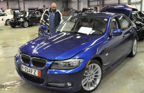 Inside BMW’s Vehicle Distribution Center in New Jersey