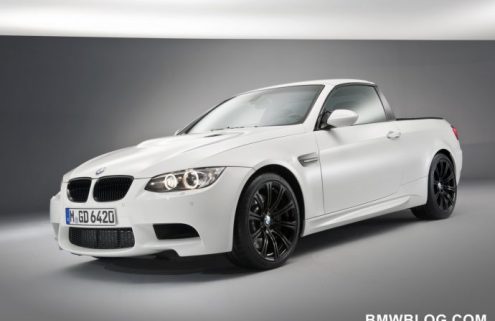 Live Photos and Videos: BMW M3 Pickup