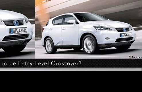 Lexus CX300h a competitor to BMW X1