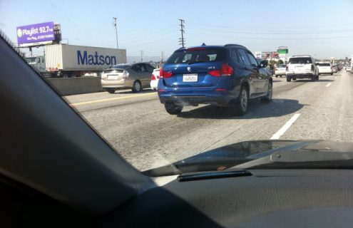 BMW X1 and 6 Series Convertible spied in California
