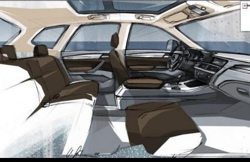 Photo of the new BMW X3 interior design
