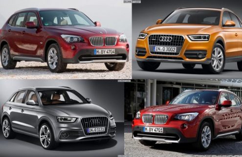 Photo Comparison: BMW X1 vs. New Audi Q3