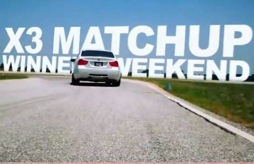 Video: BMW X3 Match-Up Winner's Trip
