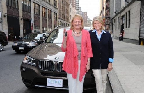 Martha Stewart gave away a brand new BMW X3
