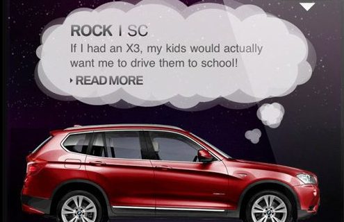 BMW Launches First Ever User-Generated iAD