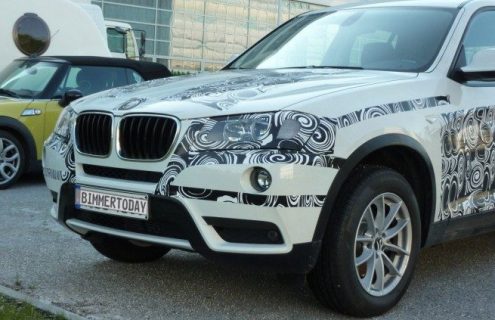 New Spy Photos and Video: 2011 BMW X3 in Alpine White