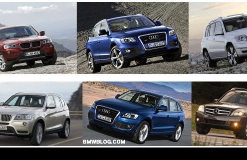 Photo Comparison: 2011 BMW X3 vs. Audi Q5 vs. Mercedes-Benz GLK