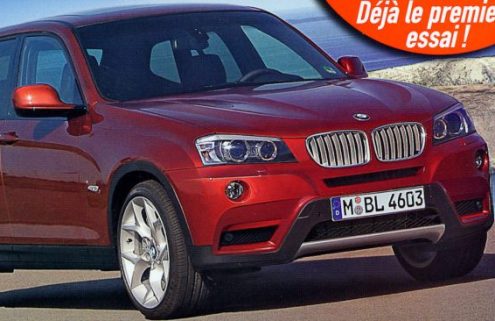 2011 BMW X3 – One final rendering before the unveiling