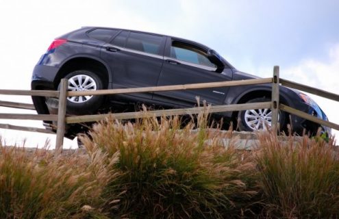 New BMW X3 off-road at Performance Center