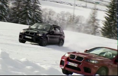 Updated: BMW X6 M, X5 M Snow Action – Take that Jeremy Clarkson!