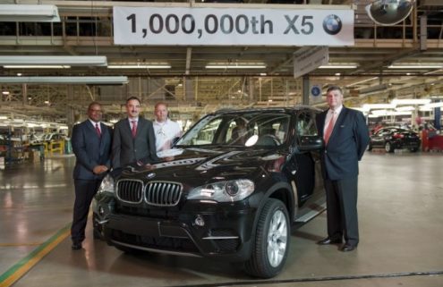 BMW Celebrates Production of 1 Million BMW X5's 