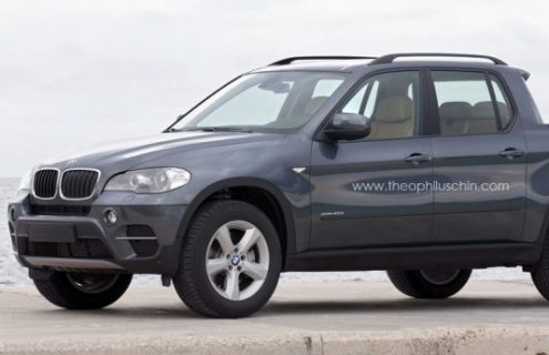 Renderings: BMW X5 Pickup