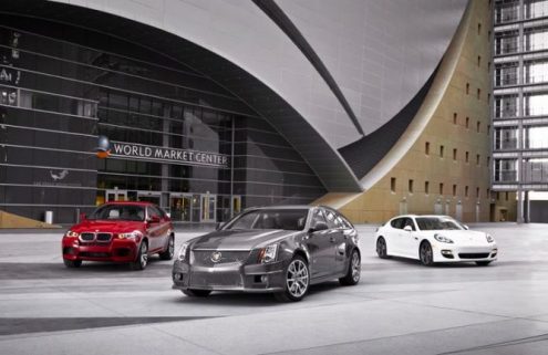 Drag Race: 2011 BMW X6 M vs 2011 Cadillac CTS-V Wagon vs 2011 Porsche Panamera Turbo