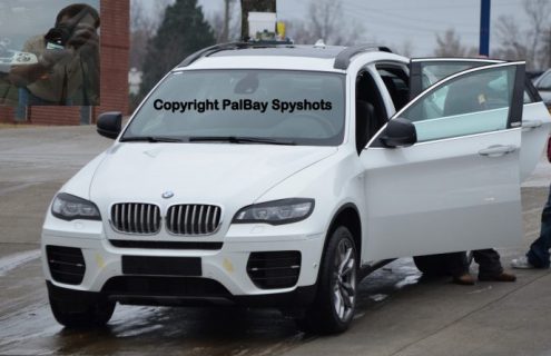 Spy Photos: 2013 BMW X6 Facelift