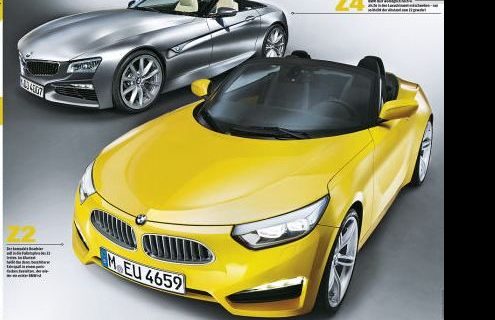 Rendering and New Info on BMW Z2 Roadster