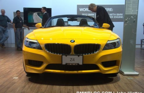 NYIAS 2011: BMW Z4 with new N20 four-cylinder engine