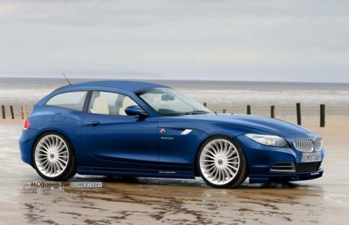New Rendering: BMW Z4 Coupe based on Z3 E36