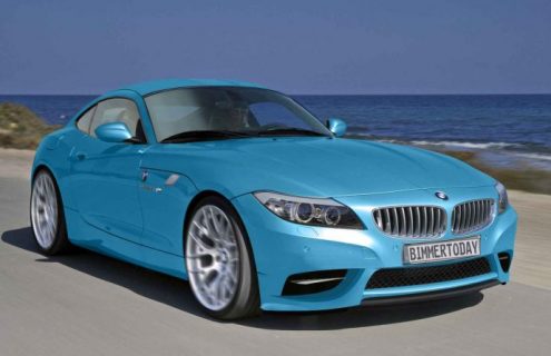 Rendering: BMW Z4 Coupe based on E89 roadster