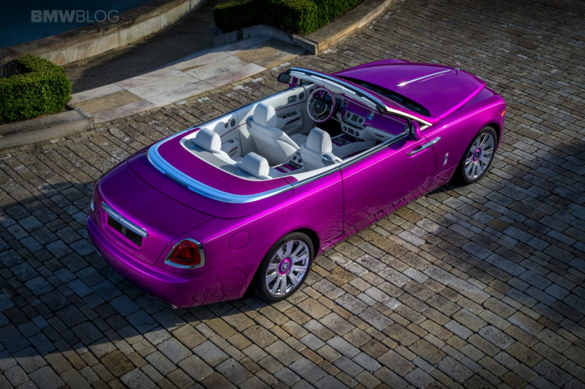 Michael Fux's bespoke Rolls Royce -  The Man Who Became a Paint