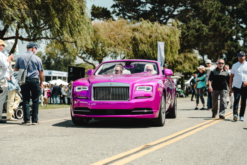 New photos of the exclusive Rolls-Royce “Dawn in Fuxia”