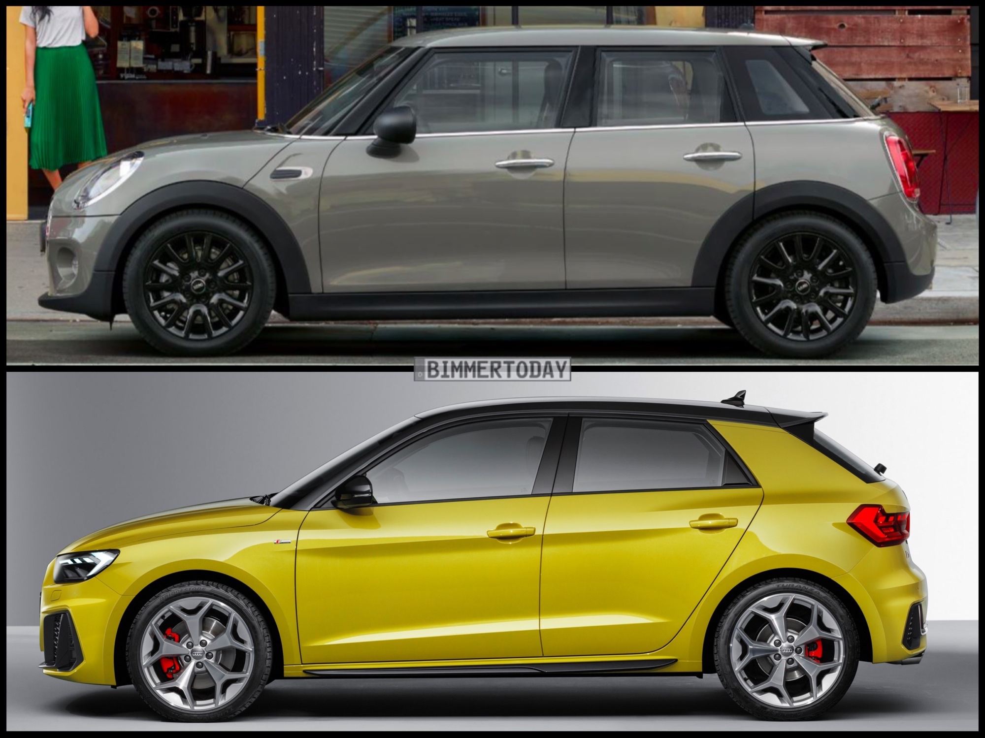 Top Gear Tests Audi A1 vs MINI Cooper