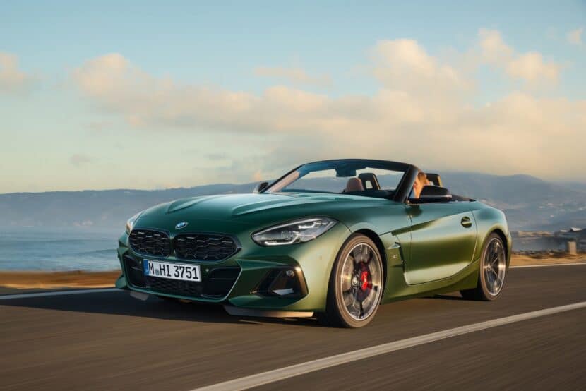 2025-bmw-z4-m40i-six-speed-manual-35 The 2025 BMW Z4 M40i driving near to the ocean