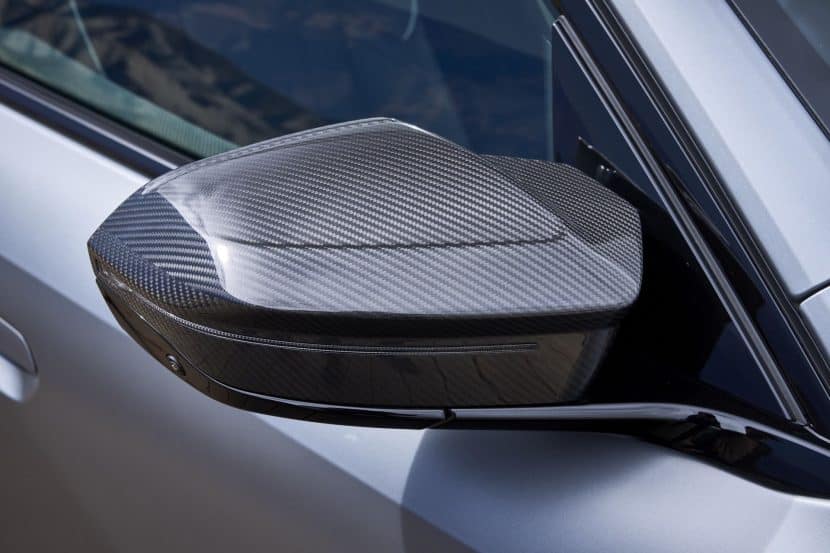 M Performance carbon fiber mirror caps