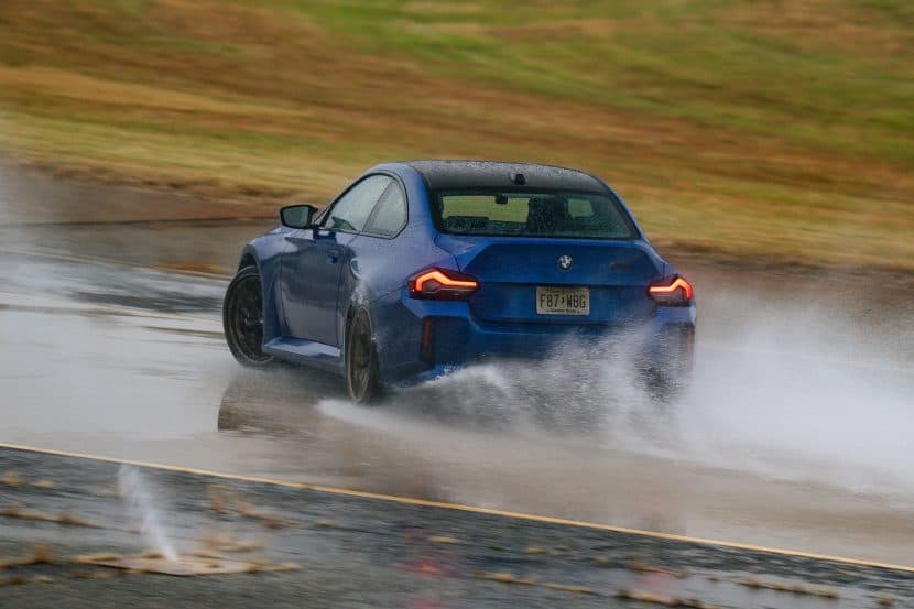 2026 BMW M2 CS REVIEW 249 2026 BMW M2 CS drifting in rain