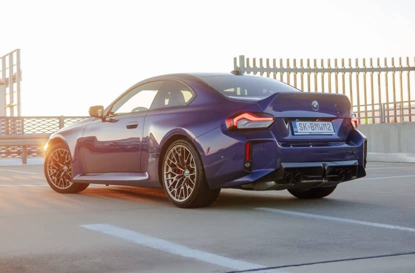 BMW M2 CS Turns Heads Draped In Individual Velvet Blue Paint