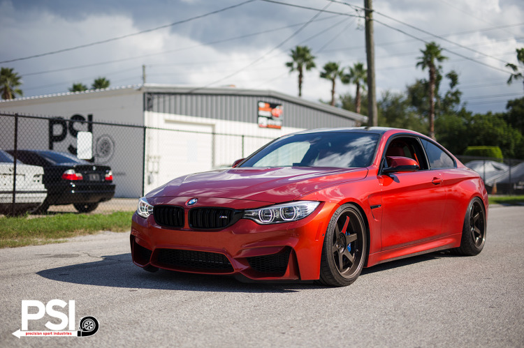 BMW F82 M4 – BC Racing Prototype Coilover Testing