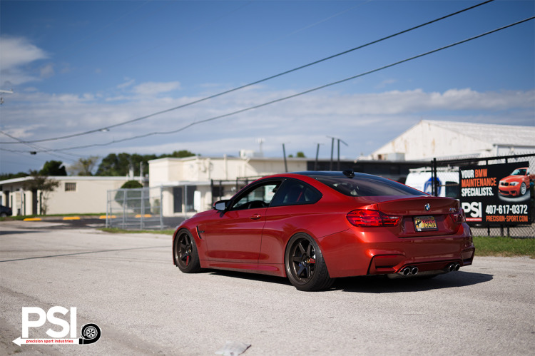 BMW F82 M4 – BC Racing Prototype Coilover Testing