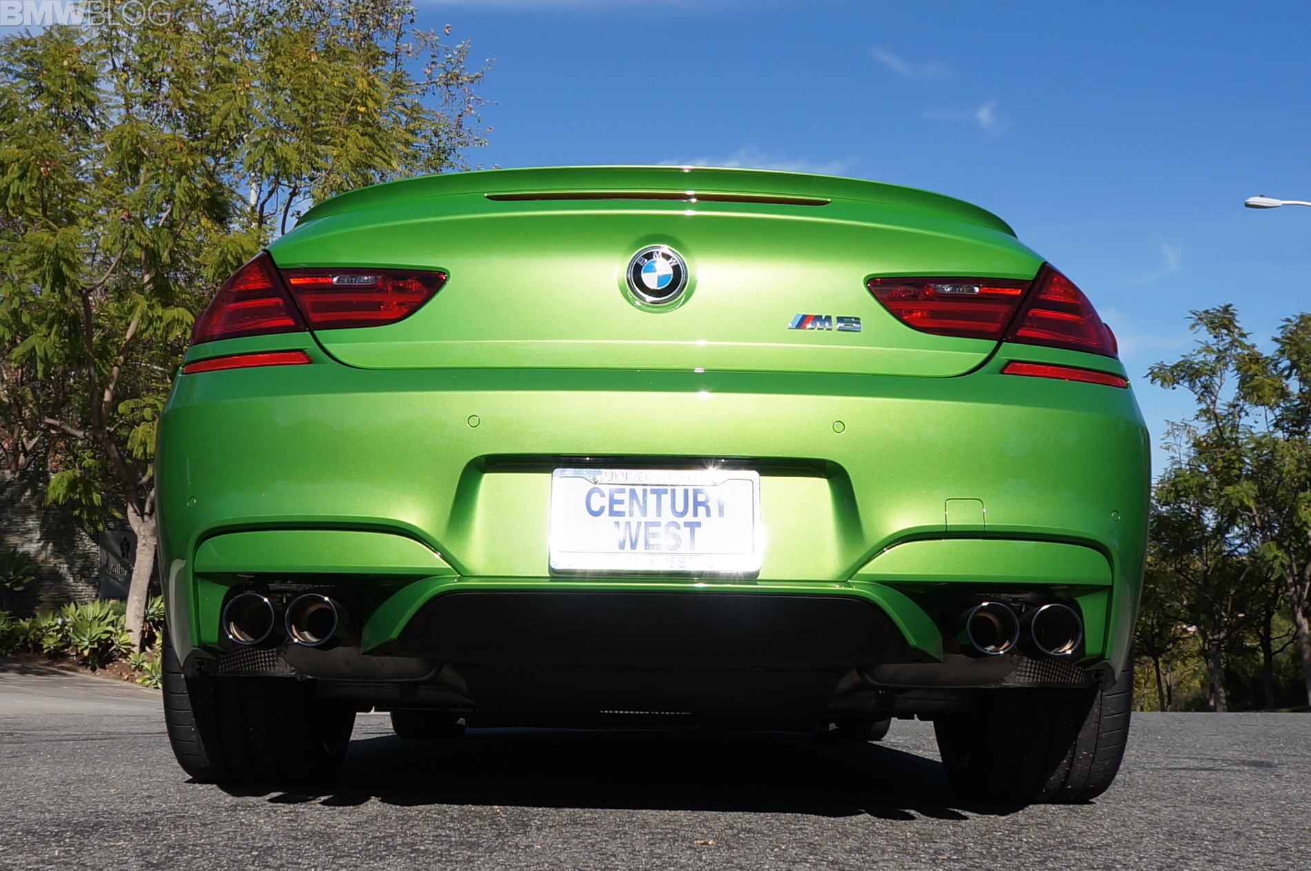 BMW m6 Coupe Green